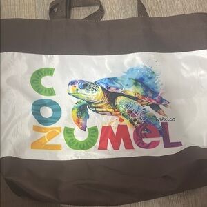 Colorful Turtle Tote Bag
